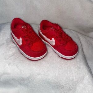 Nike Kids Bright Red Sneakers